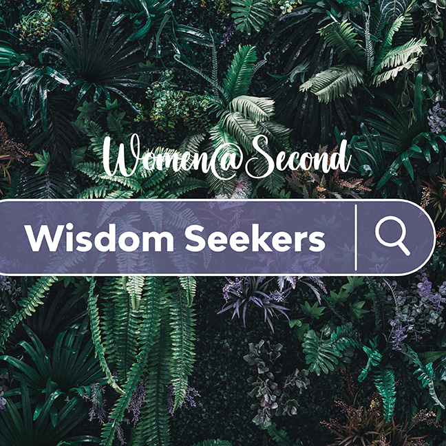 Mondays, 10 – 11:30 AM, Room 312 & Zoom
All women are welcome to join Wisdom Seekers each week for study, discussion, and fellowship.
